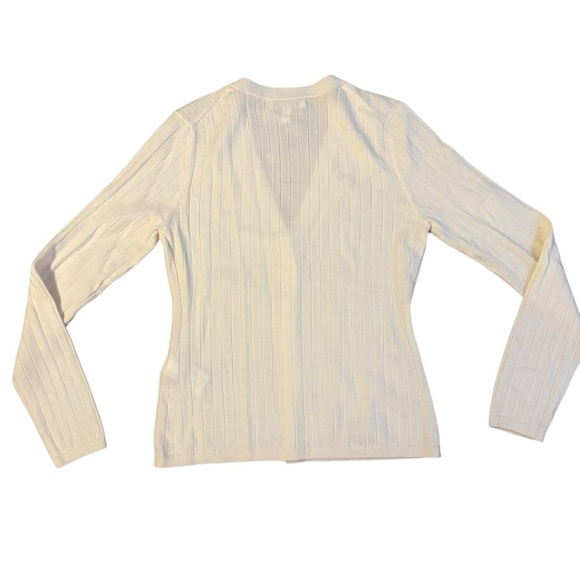 Banana Republic Beige Nezha Merino Cardigan Size Small - Picture 5 of 7